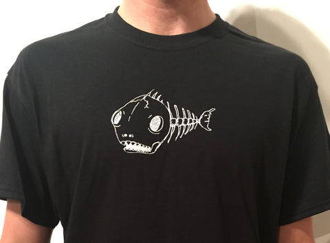 Petrified Fish / T-Shirt (Black)